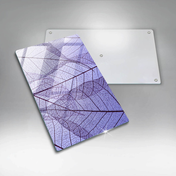 Kryt na varnou desku Listy s žilnatinou