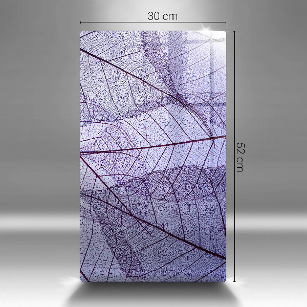 Kryt na varnou desku Listy s žilnatinou