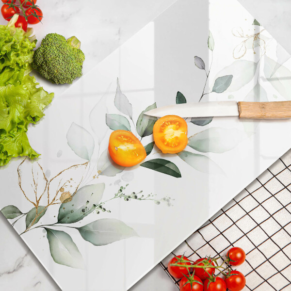 Kryt na varnou desku Akvarel listy