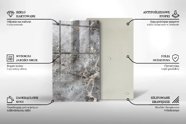 Kryt na varnou desku Textura kamene