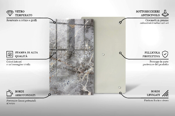 Kryt na varnou desku Textura kamene