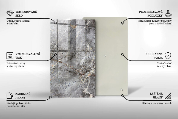 Kryt na varnou desku Textura kamene