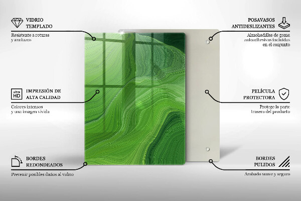 Kryt na varnou desku Abstraktní textura