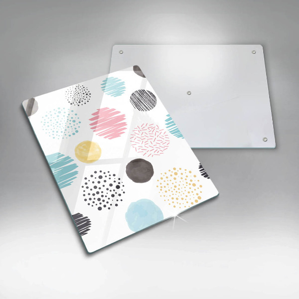 Kryt na varnou desku Malované tvary