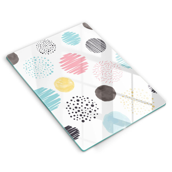 Kryt na varnou desku Malované tvary