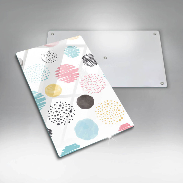 Kryt na varnou desku Malované tvary