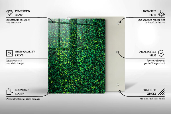 Kryt na varnou desku Rostlina s malými listy