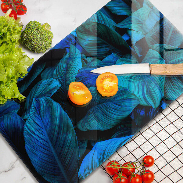 Kryt na varnou desku Listí vegetace v džungli