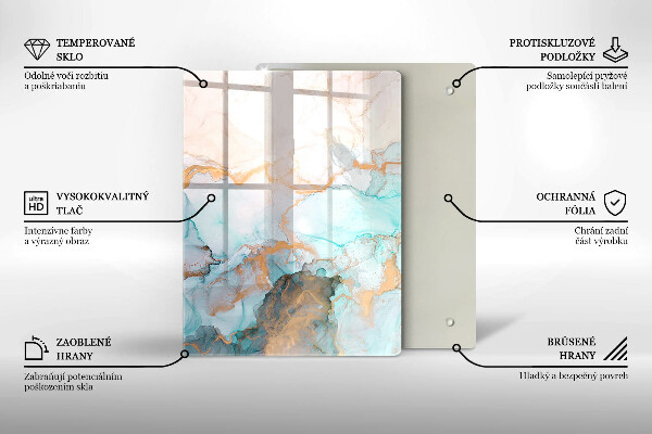 Kryt na varnou desku Mramorová abstrakce