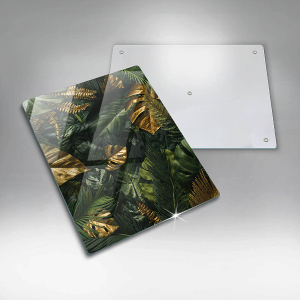 Kryt na varnou desku Listy zlaté monstery