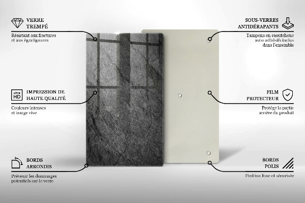 Kryt na varnou desku Textura kamene