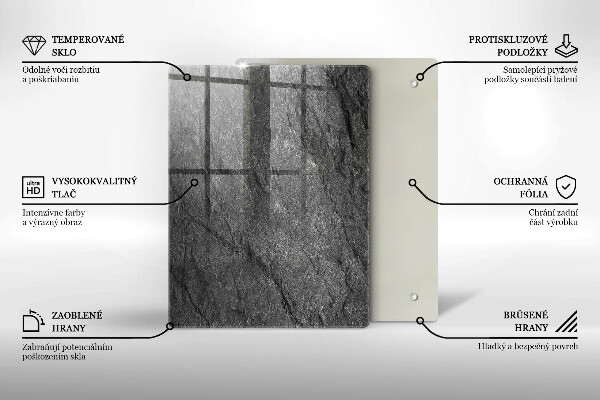 Kryt na varnou desku Textura kamene