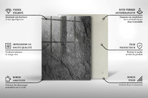 Kryt na varnou desku Textura kamene