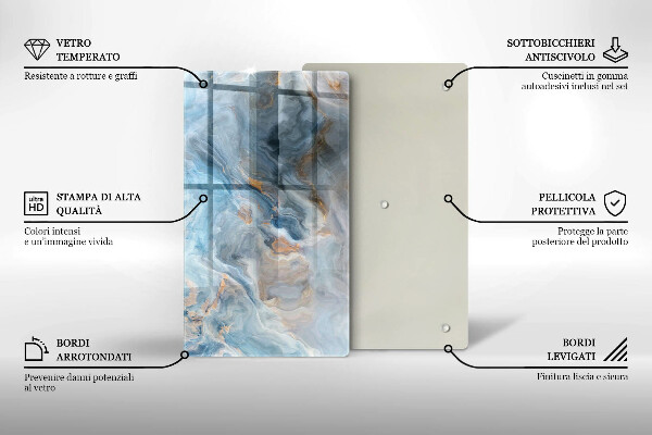 Kryt na varnou desku Textura mramoru