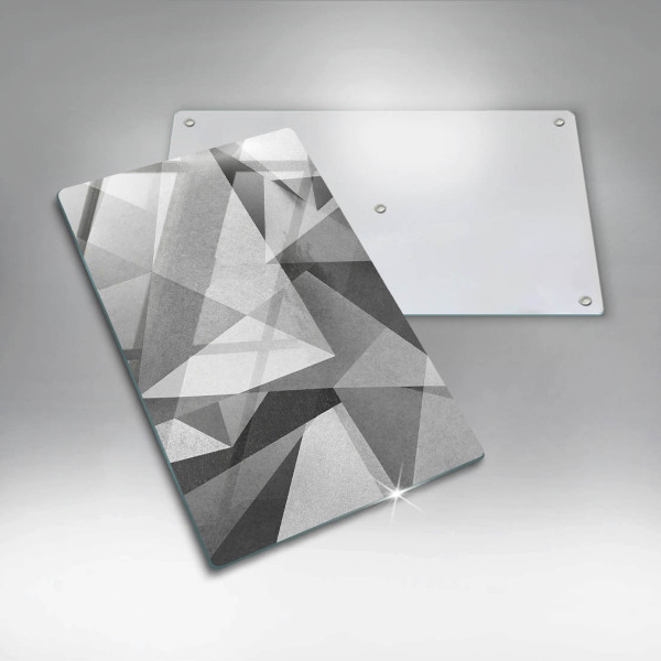 Kryt na varnou desku Konkrétní ostrá abstrakce