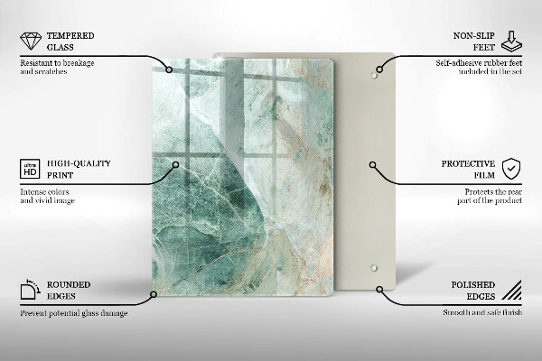 Kryt na varnou desku Kamenná struktura