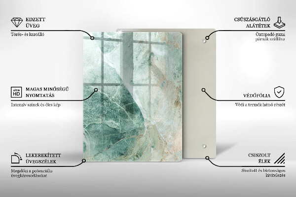 Kryt na varnou desku Kamenná struktura