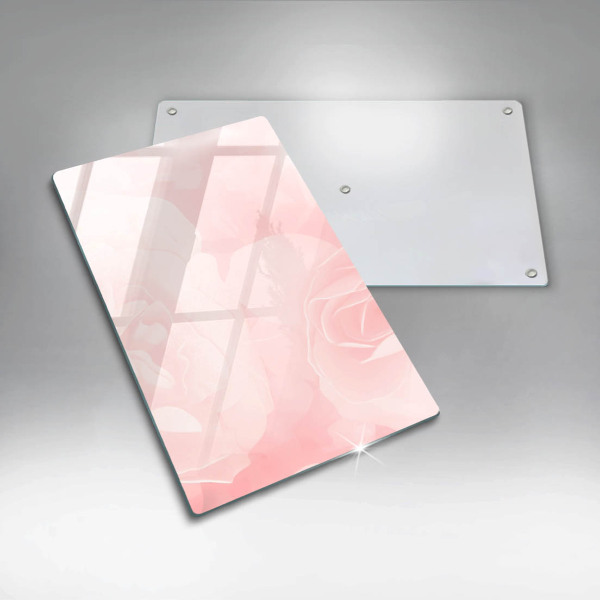 Kryt na varnou desku Pozadí pastelových růží