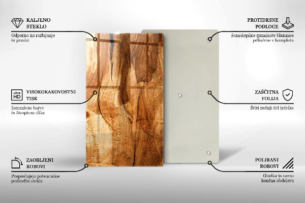 Kryt na varnou desku Dřevěná deska textura