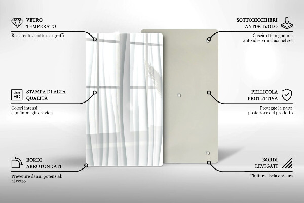 Kryt na varnou desku Moderní struktura