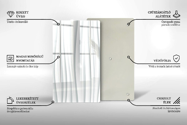 Kryt na varnou desku Moderní struktura