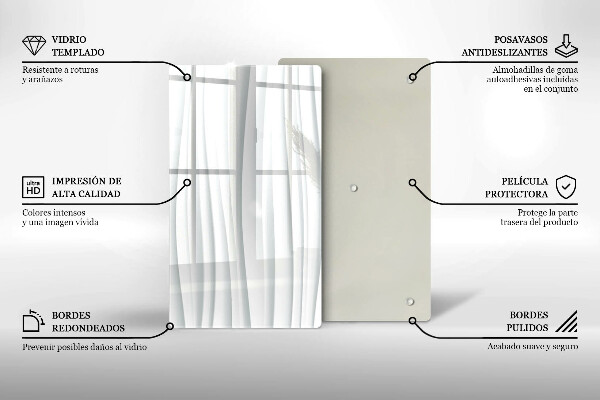 Kryt na varnou desku Moderní struktura