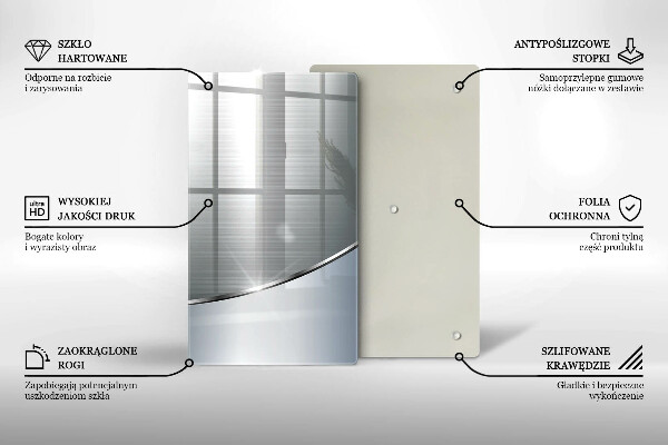 Kryt na varnou desku Kovový abstrakce vzor