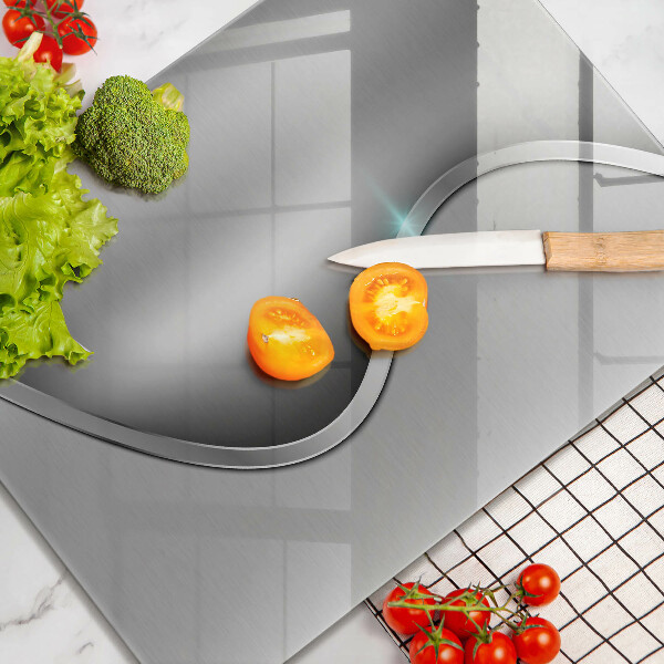 Kryt na varnou desku Abstraktní stříbrný kov