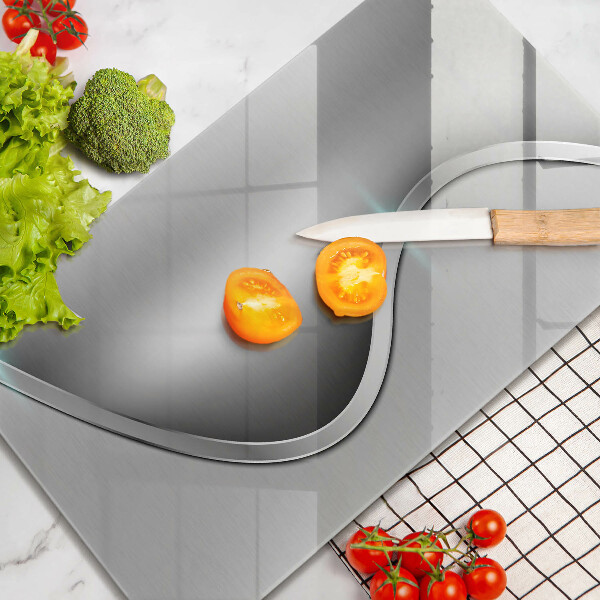 Kryt na varnou desku Abstraktní stříbrný kov