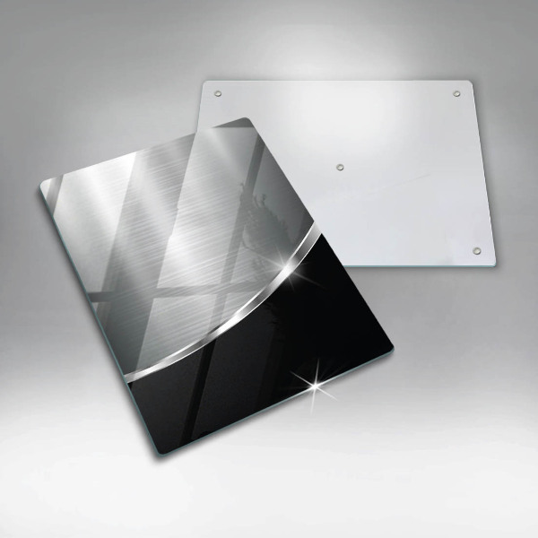 Kryt na varnou desku Abstrakce s kovem