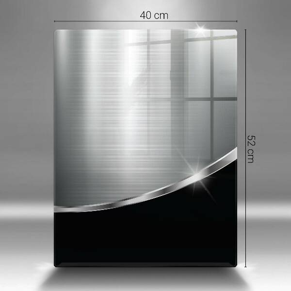 Kryt na varnou desku Abstrakce s kovem