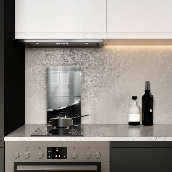 Kryt na varnou desku Abstrakce s kovem