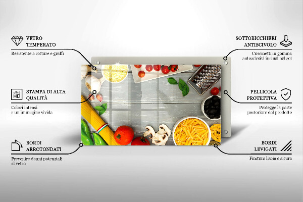 Kryt na varnou desku Kuchyňské jídlo