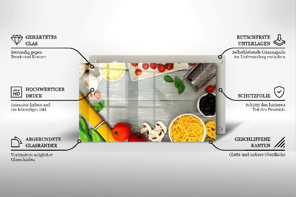 Kryt na varnou desku Kuchyňské jídlo