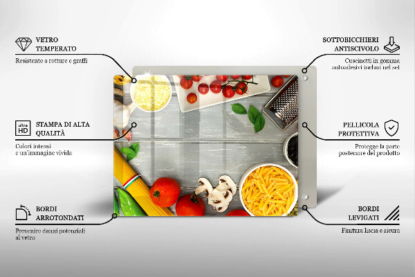 Kryt na varnou desku Kuchyňské jídlo