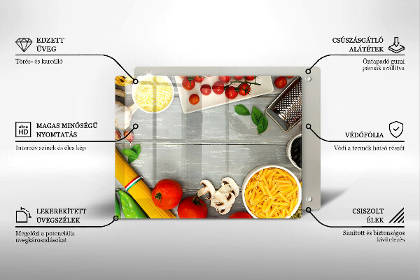 Kryt na varnou desku Kuchyňské jídlo