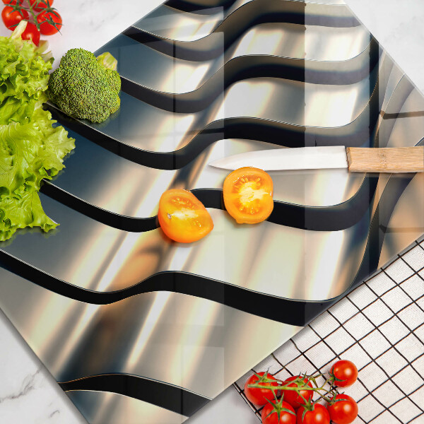 Kryt na varnou desku 3d kovové tvary