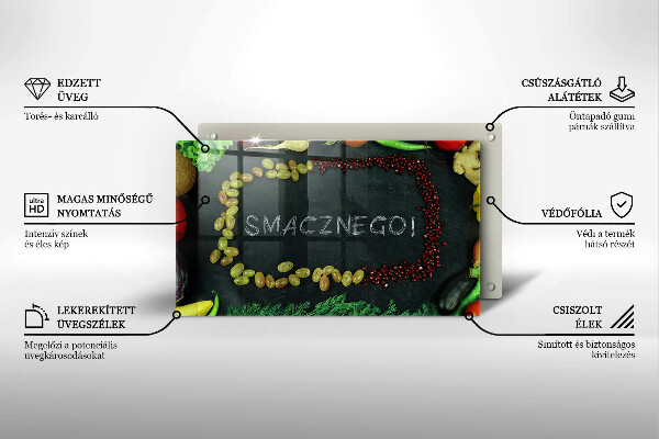 Kryt na varnou desku Smacznego!