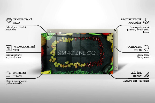 Kryt na varnou desku Smacznego!
