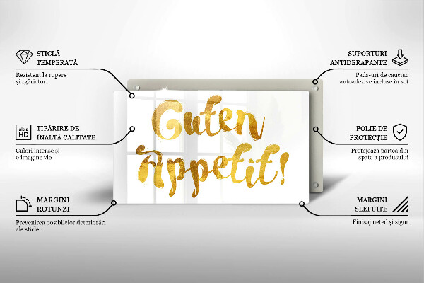 Kryt na varnou desku Guten appetit!