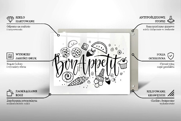 Sklo za sporák Bon appetit