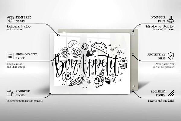 Sklo za sporák Bon appetit