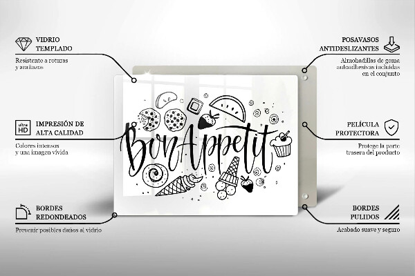 Sklo za sporák Bon appetit