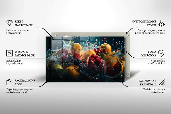 Deska za sporák Ovoce ve vodě