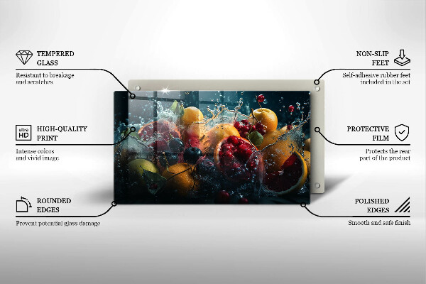 Deska za sporák Ovoce ve vodě