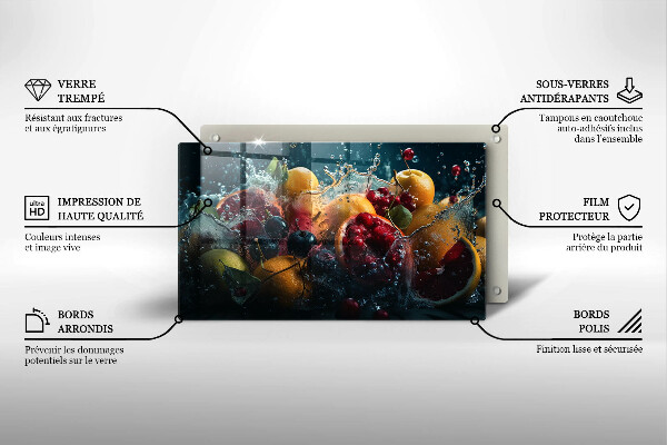 Deska za sporák Ovoce ve vodě