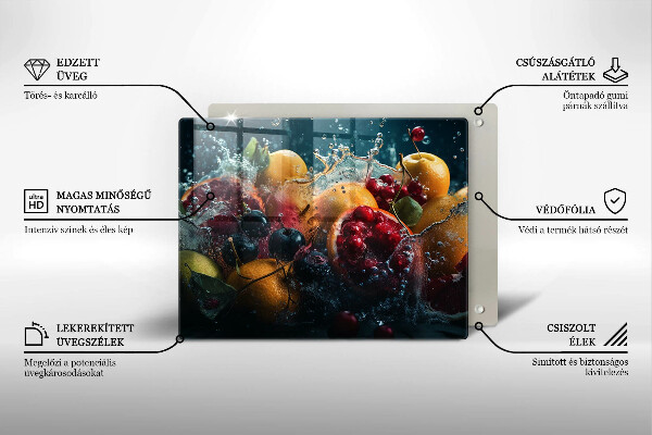 Deska za sporák Ovoce ve vodě