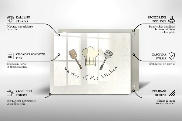 Deska za sporák Master of the kitchen