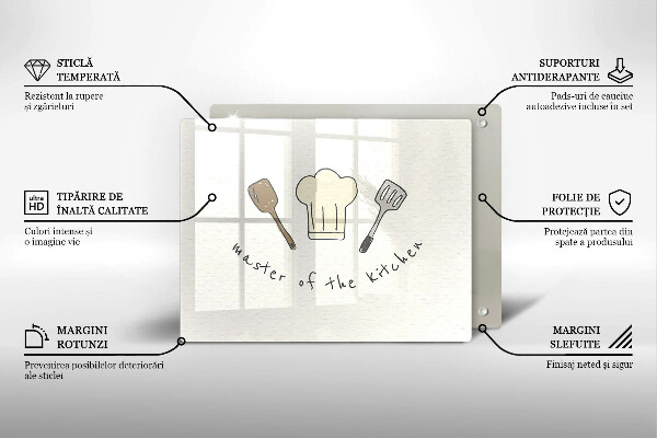 Deska za sporák Master of the kitchen