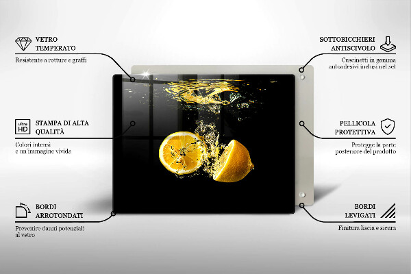 Kryt na varnou desku Šťavnaté citronové ovoce